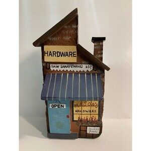 Masons Country Hardware Store Building Toy Sale Signs Ads Rustic Farmhouse